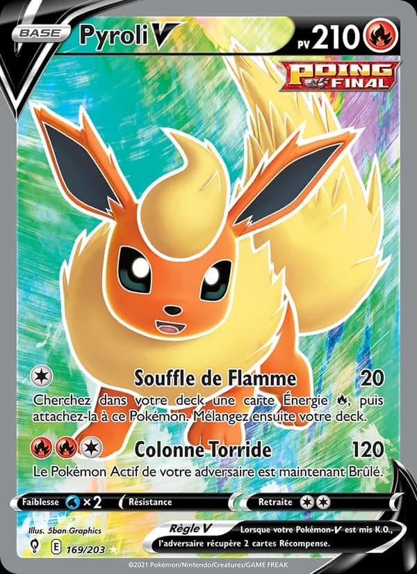 Pyroli V 169 — Évolution Céleste