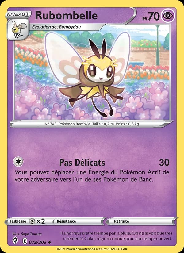 Rubombelle 79 — Évolution Céleste