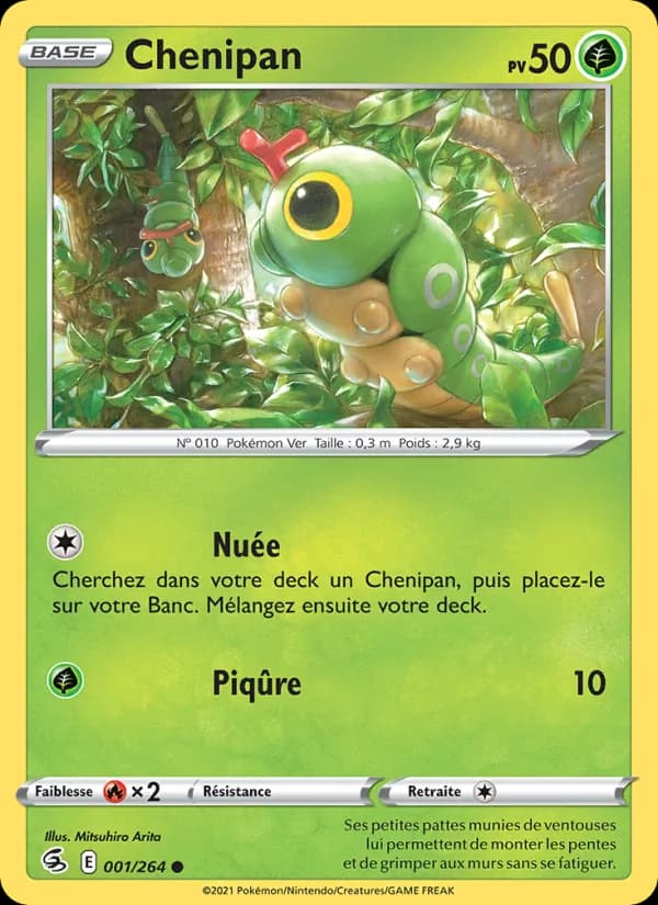 Chenipan 1 — Poing de Fusion