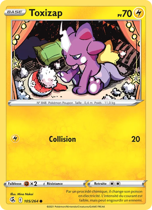 Toxizap 105 — Poing de Fusion