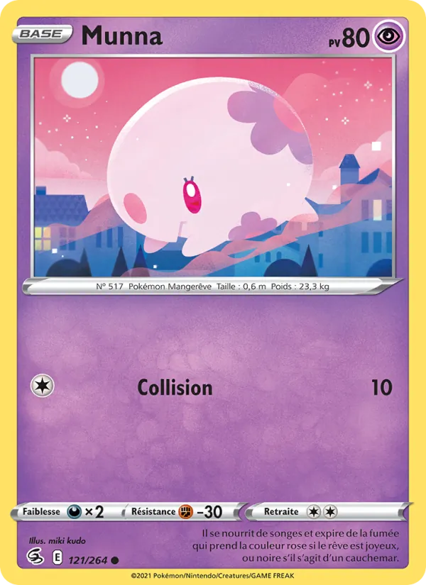Munna 121 — Poing de Fusion