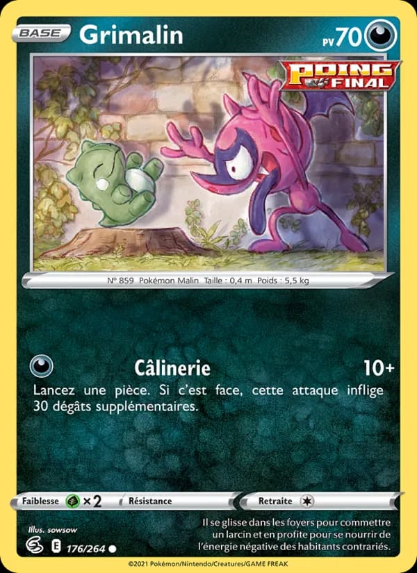 Grimalin 176 — Poing de Fusion