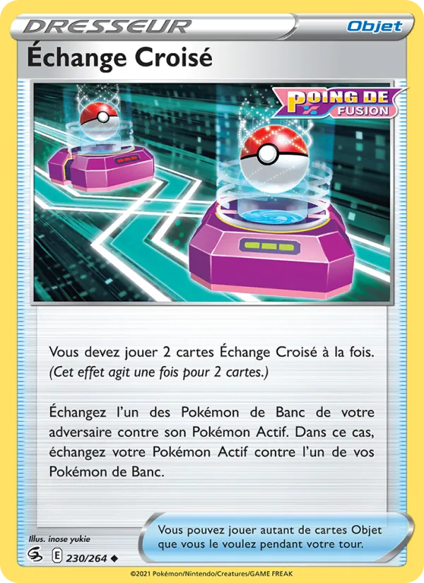 Échange Croisé 230 — Poing de Fusion
