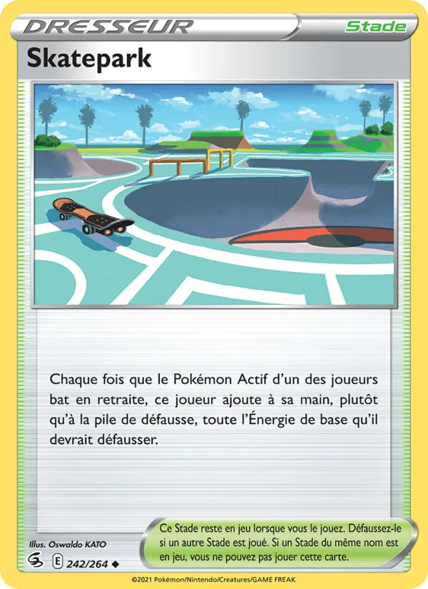 Skatepark 242 — Poing de Fusion