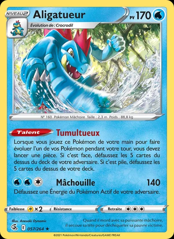 Aligatueur 57 — Poing de Fusion