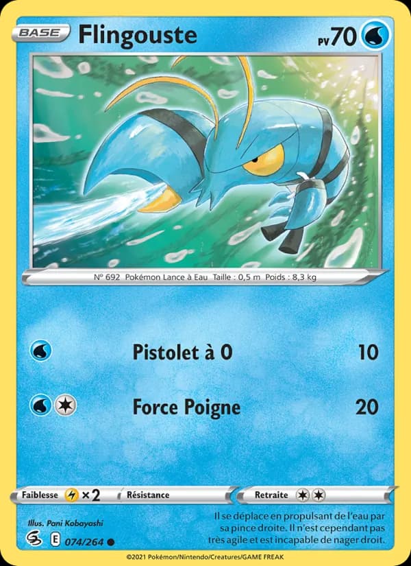 Flingouste 74 — Poing de Fusion