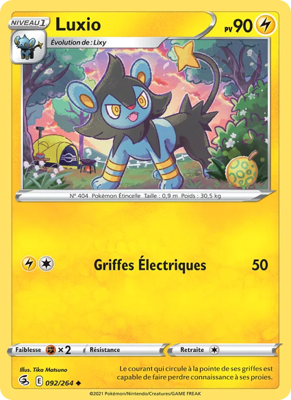 Luxio 92 — Poing de Fusion