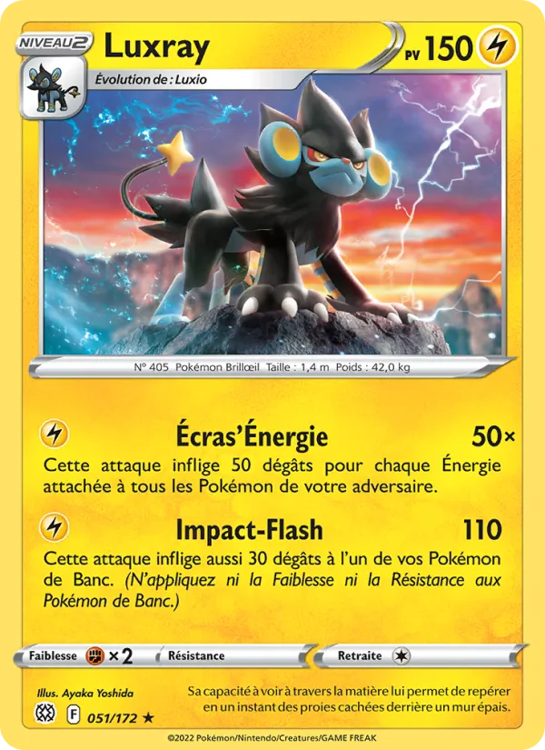 Luxray 051 — Stars Étincelantes