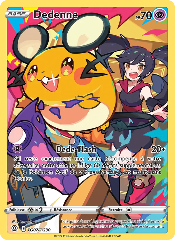 Dedenne TG07 — Stars Étincelantes