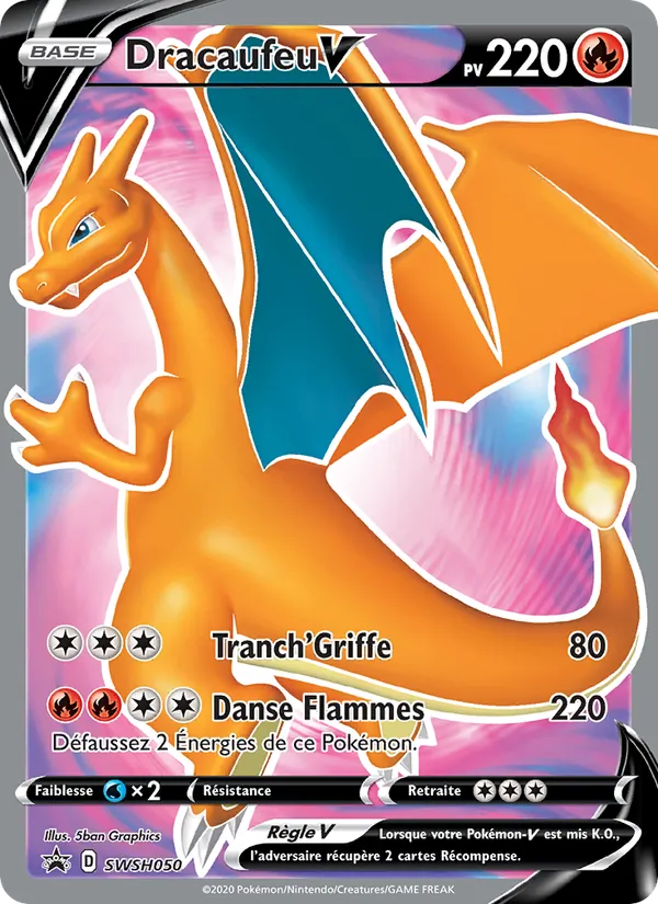Dracaufeu V SWSH050 — Promo SWSH