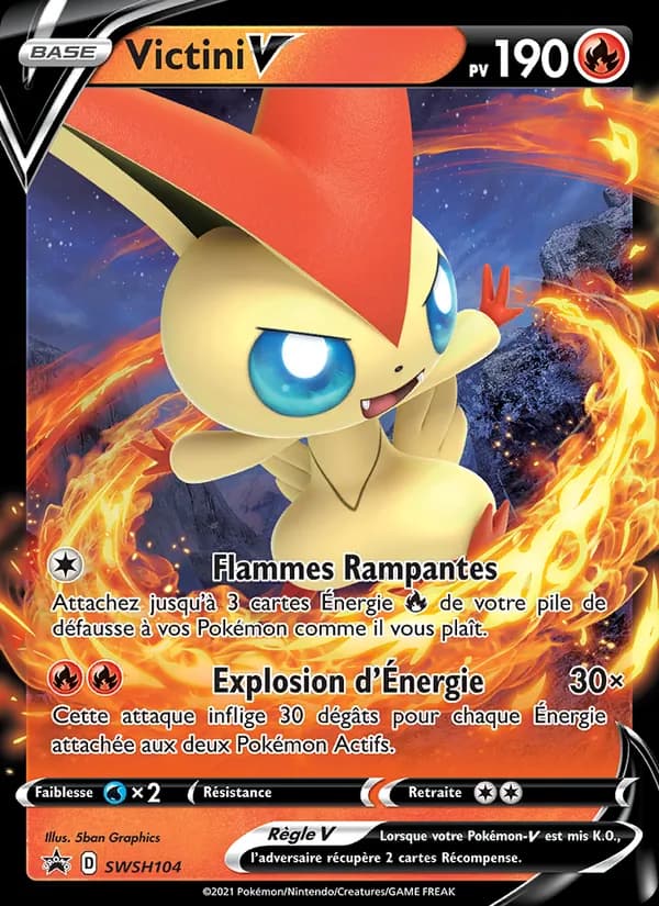 Victini V SWSH104 — Promo SWSH