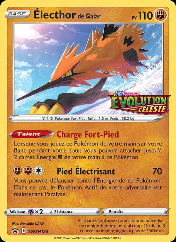 Électhor de Galar SWSH124 — Promo SWSH