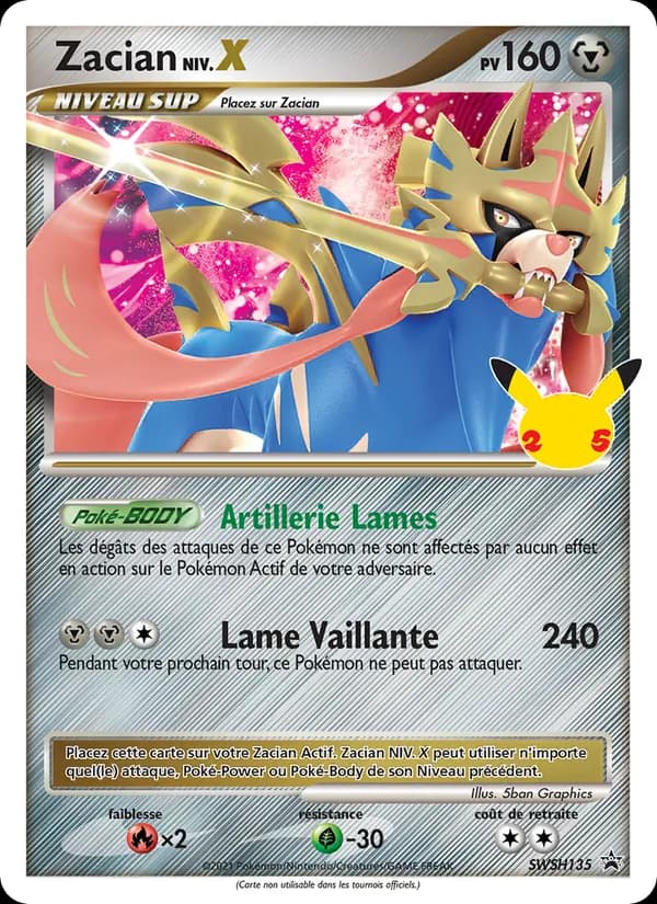 Zacian SWSH135 — Promo SWSH
