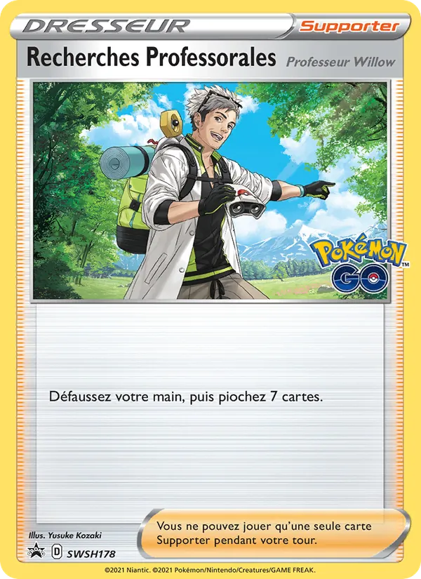 Recherches Professorales SWSH178 — Promo SWSH