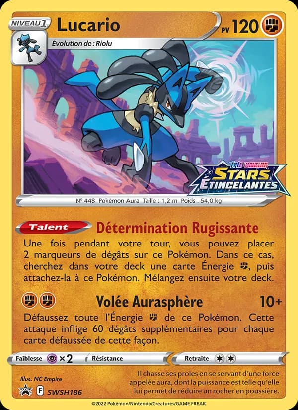 Lucario SWSH186 — Promo SWSH