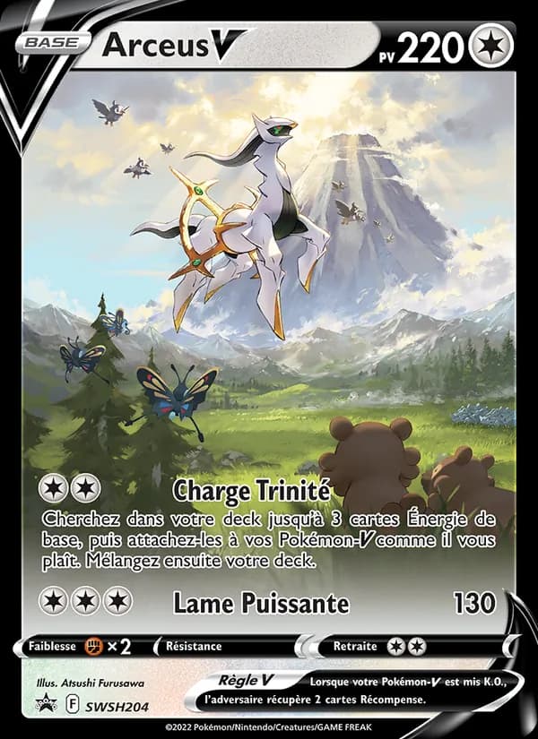 Arceus V SWSH204 — Promo SWSH