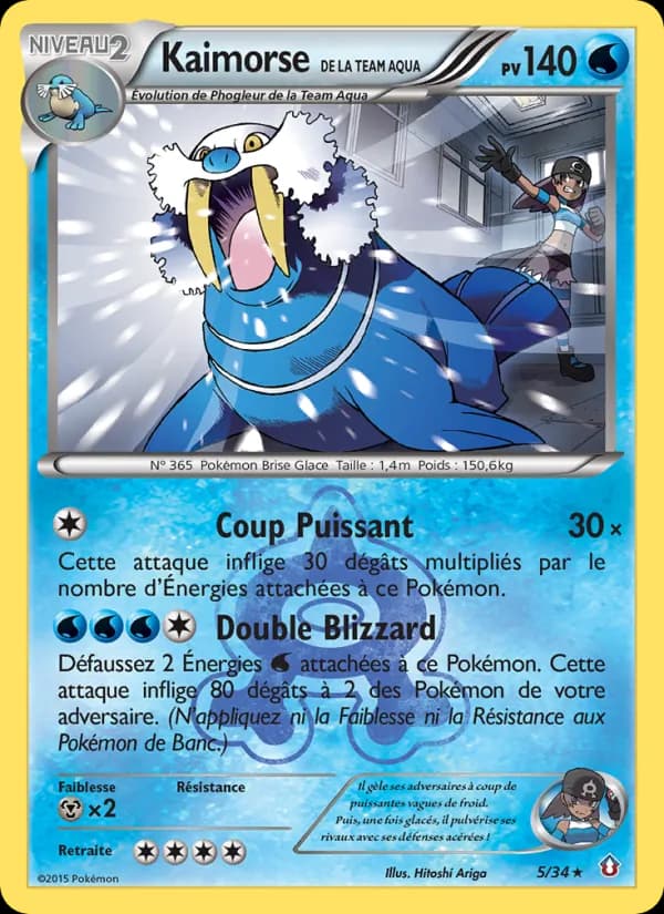 Kaimorse de la Team Aqua 5 — Double Danger