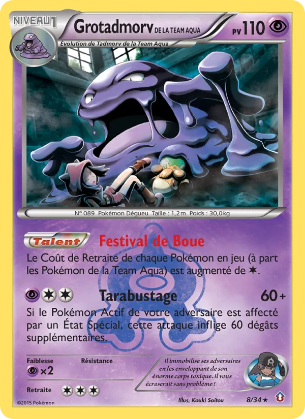 Grotadmorv de la Team Aqua 8 — Double Danger