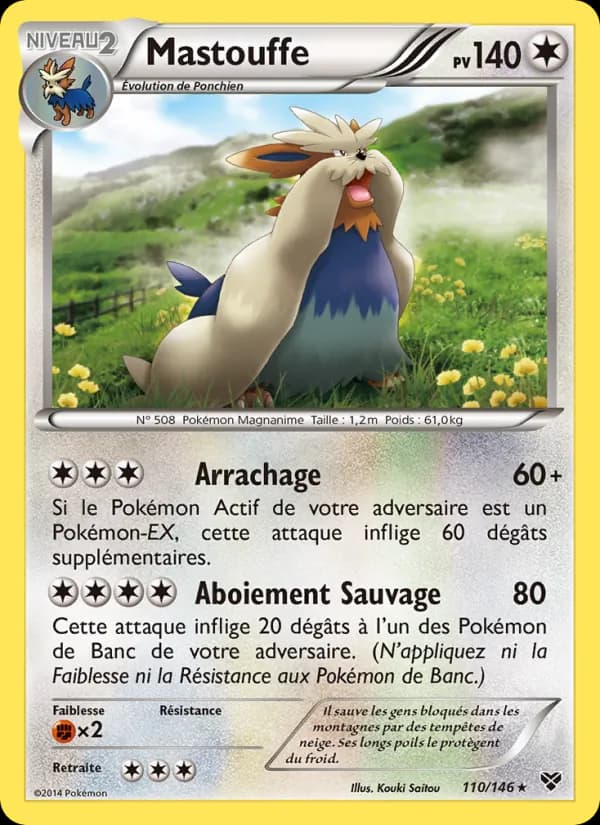 Mastouffe 110 — XY