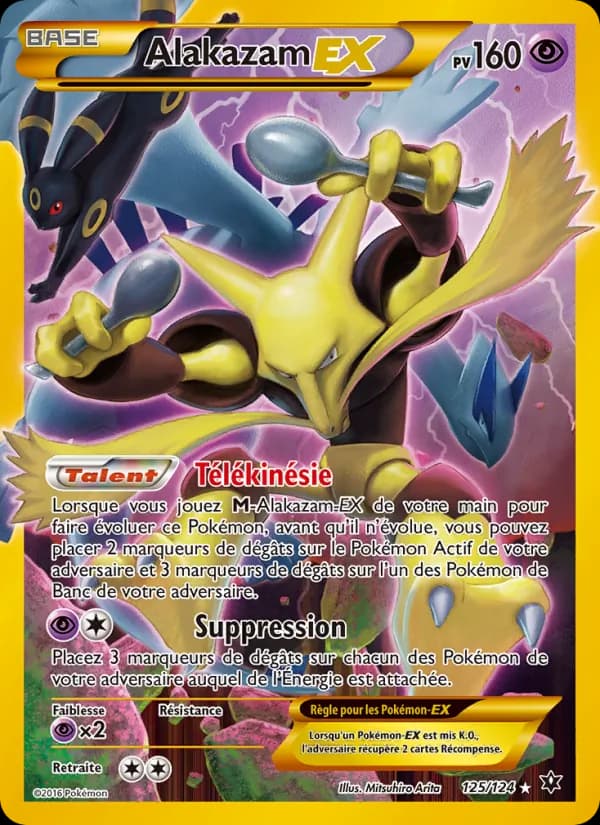 Alakazam EX 125 — Impact des Destins