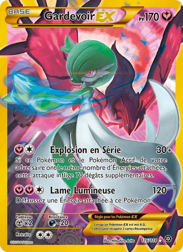Gardevoir EX 116 — Offensive Vapeur