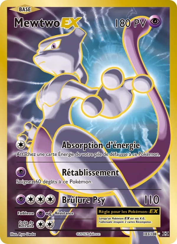 Mewtwo EX 103 — Évolutions