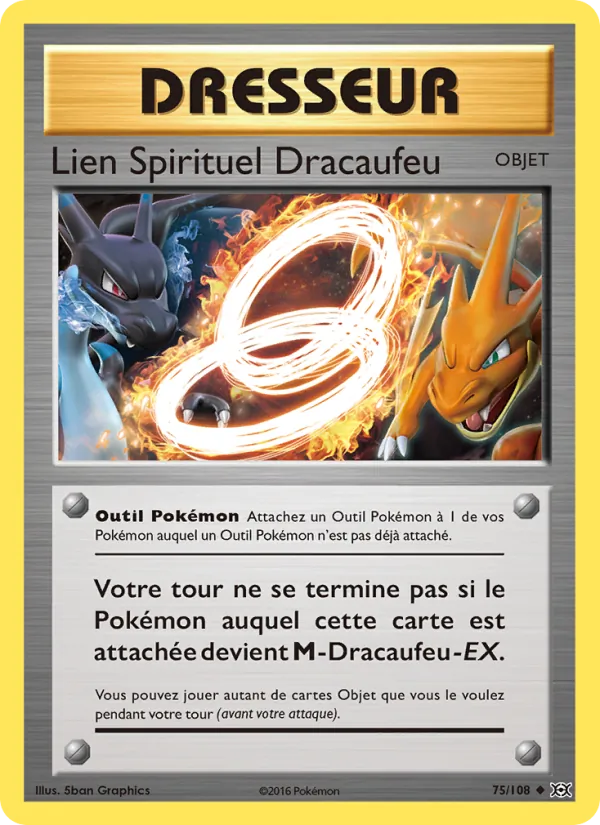 Lien Spirituel Dracaufeu 75 — Évolutions