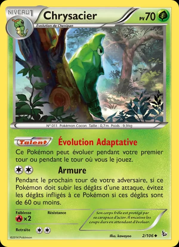 Chrysacier 2 — Étincelles