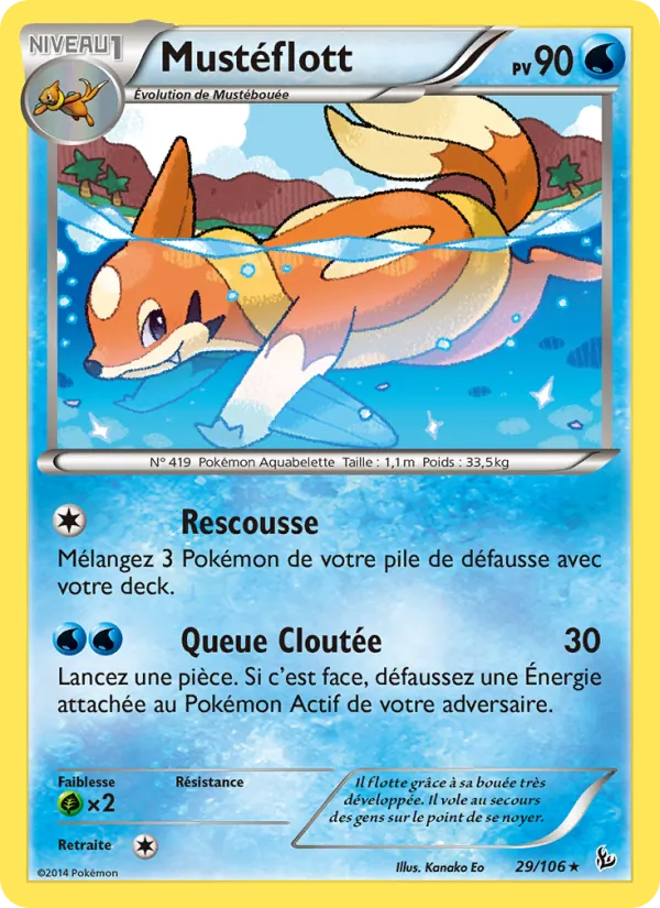 Mustéflott 29 — Étincelles