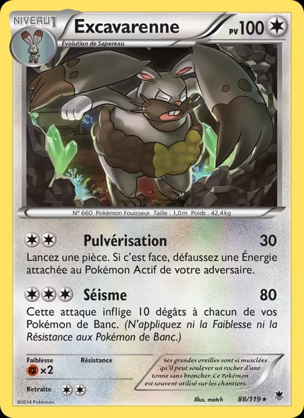 Excavarenne 88 — Vigueur Spectrale