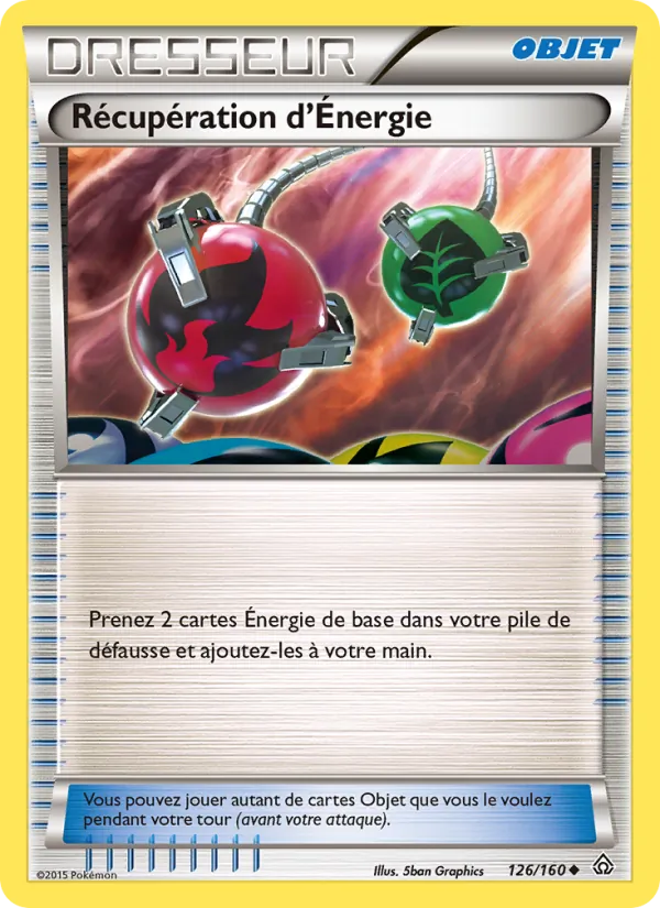 Récupération d'Énergie 126 — Primo-Choc