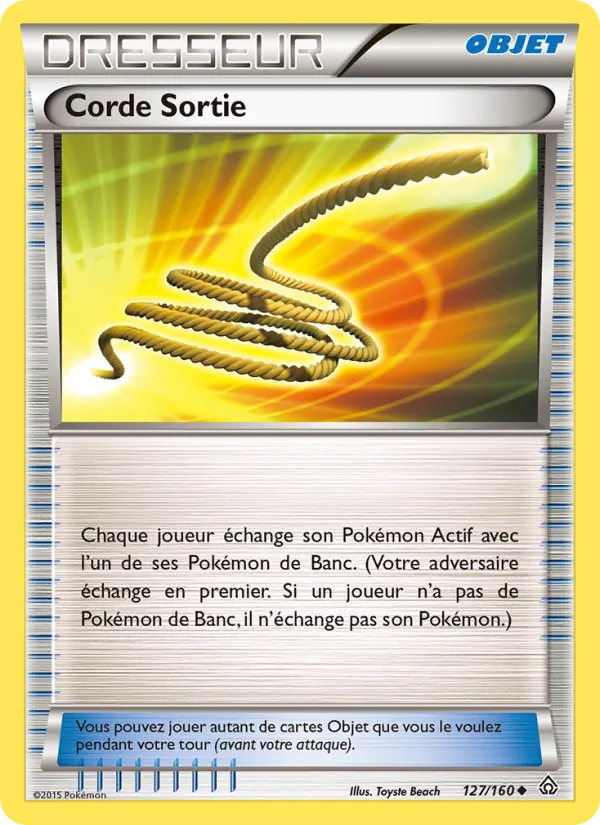 Corde Sortie 127 — Primo-Choc