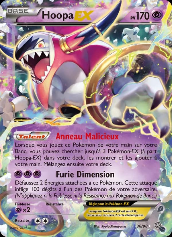 Hoopa EX 36 — Origines Antiques