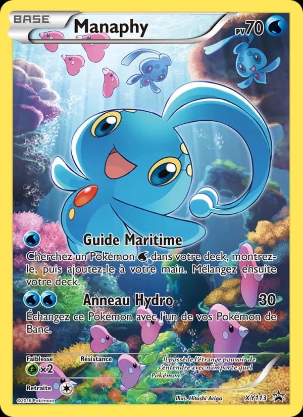 Manaphy XY113 — Promo XY