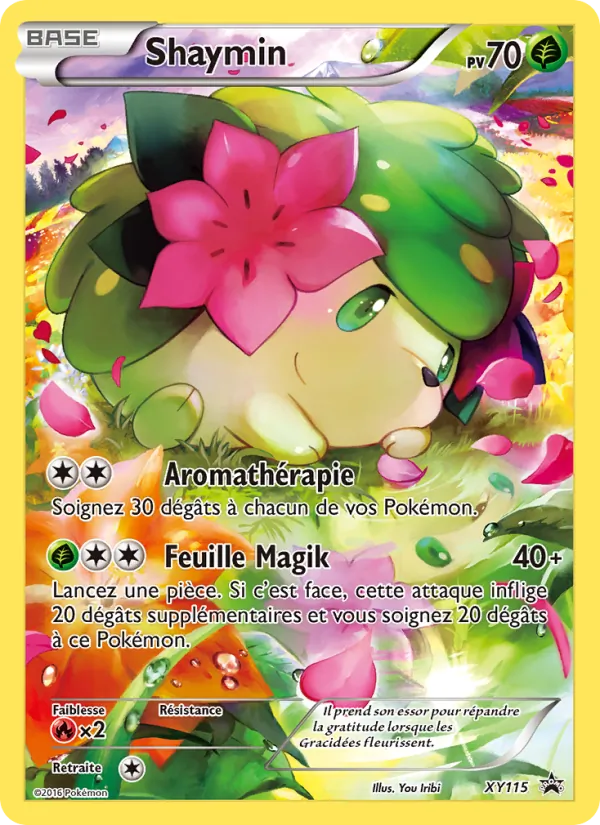 Shaymin XY115 — Promo XY