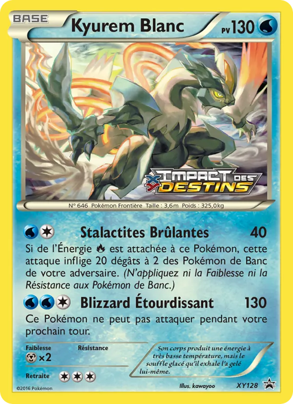Kyurem Blanc XY128 — Promo XY