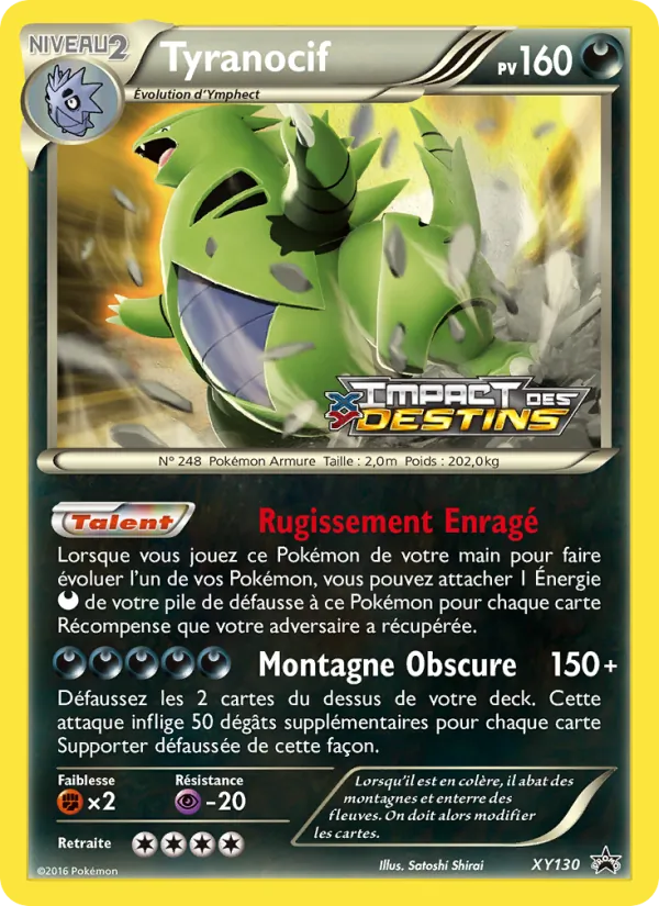 Tyranocif XY130 — Promo XY