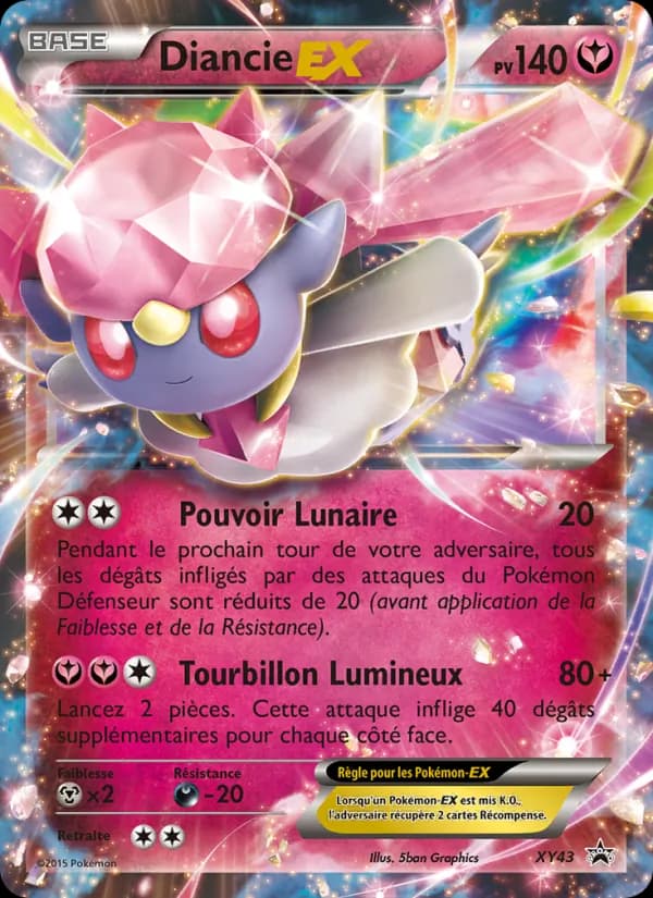 Diancie EX XY43 — Promo XY