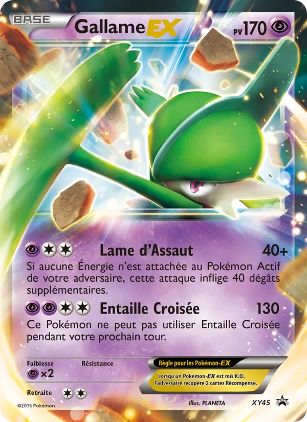 Gallame EX XY45 — Promo XY