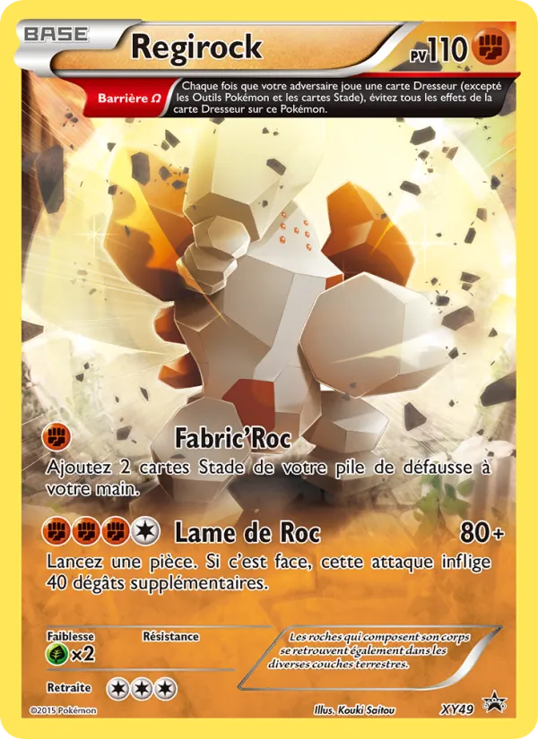 Regirock XY49 — Promo XY