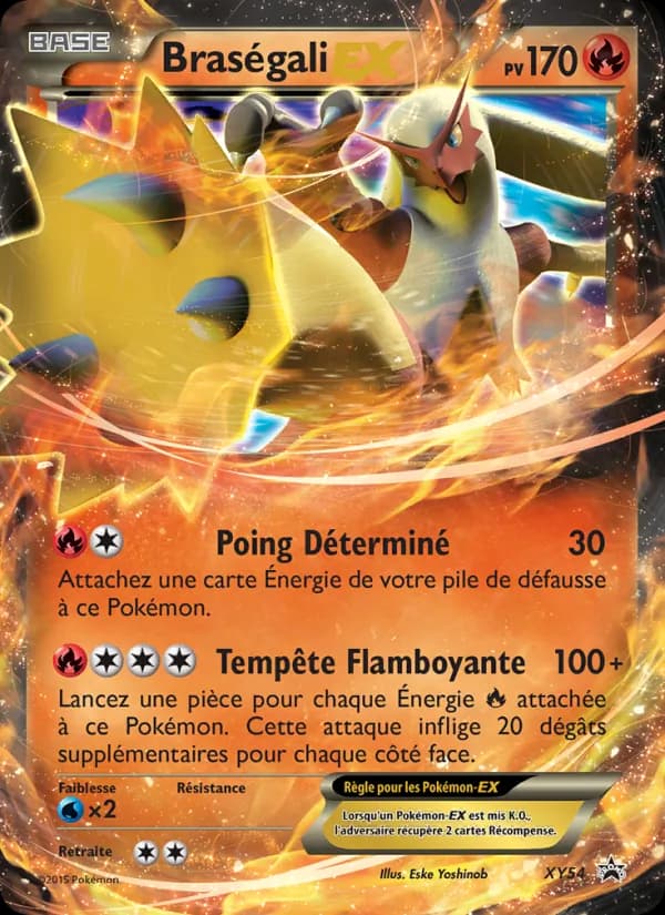 Braségali EX XY54 — Promo XY