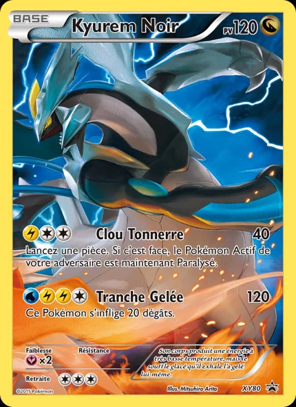 Kyurem Noir XY80 — Promo XY