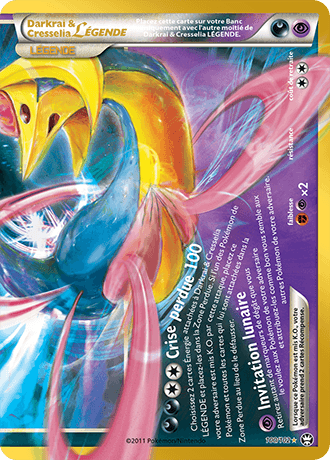 Darkrai & Cresselia LÉGENDE TM100