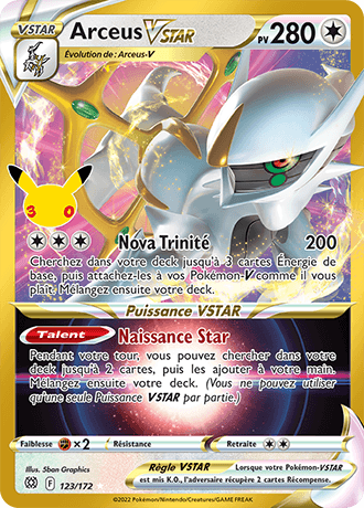 Arceus-VSTAR BRS123