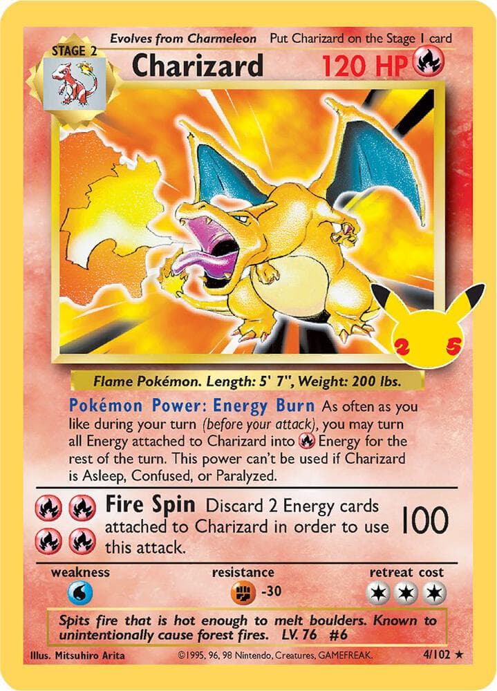 dracaufeu 4/102 — Celebrations: Classic Collection