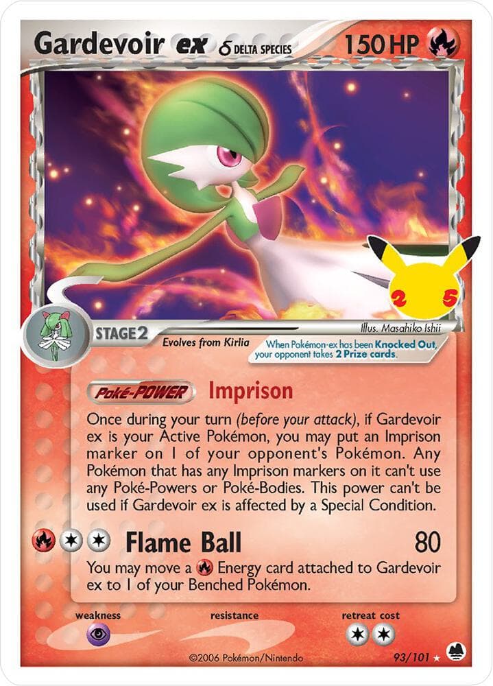 Gardevoir 93/101 — Celebrations: Classic Collection