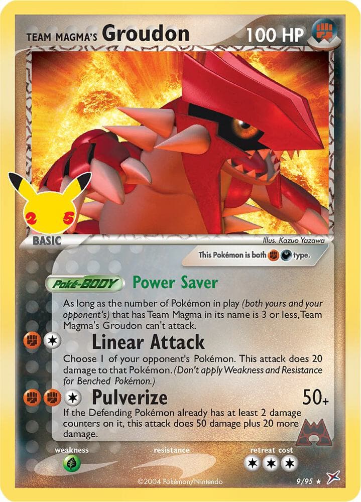 Team Magma's Groudon 9/95 — Celebrations: Classic Collection