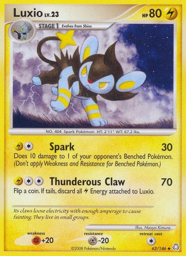 Luxio 62 — Éveil des Légendes