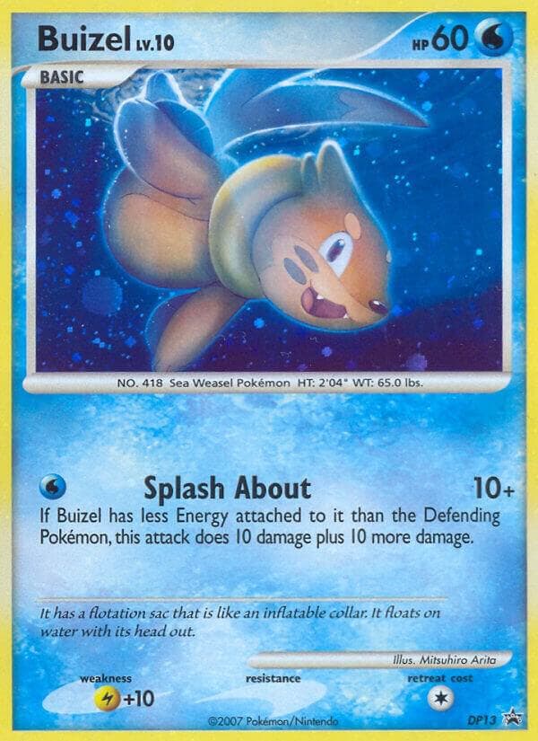 Buizel - DP13 DP13 — DP Black Star Promos