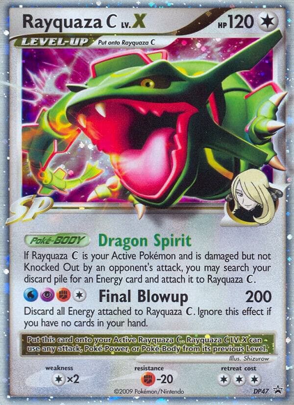 Rayquaza C LV.X - DP47 DP47 — DP Black Star Promos